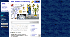 Desktop Screenshot of njscuba.net